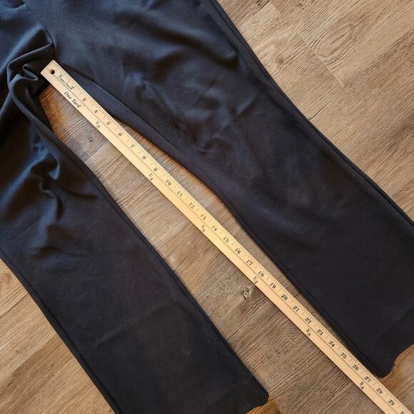HALOGEN Nordstrom Black Slight Bootcut Stretchy Dress Pant 8 - Picture 9 of 10